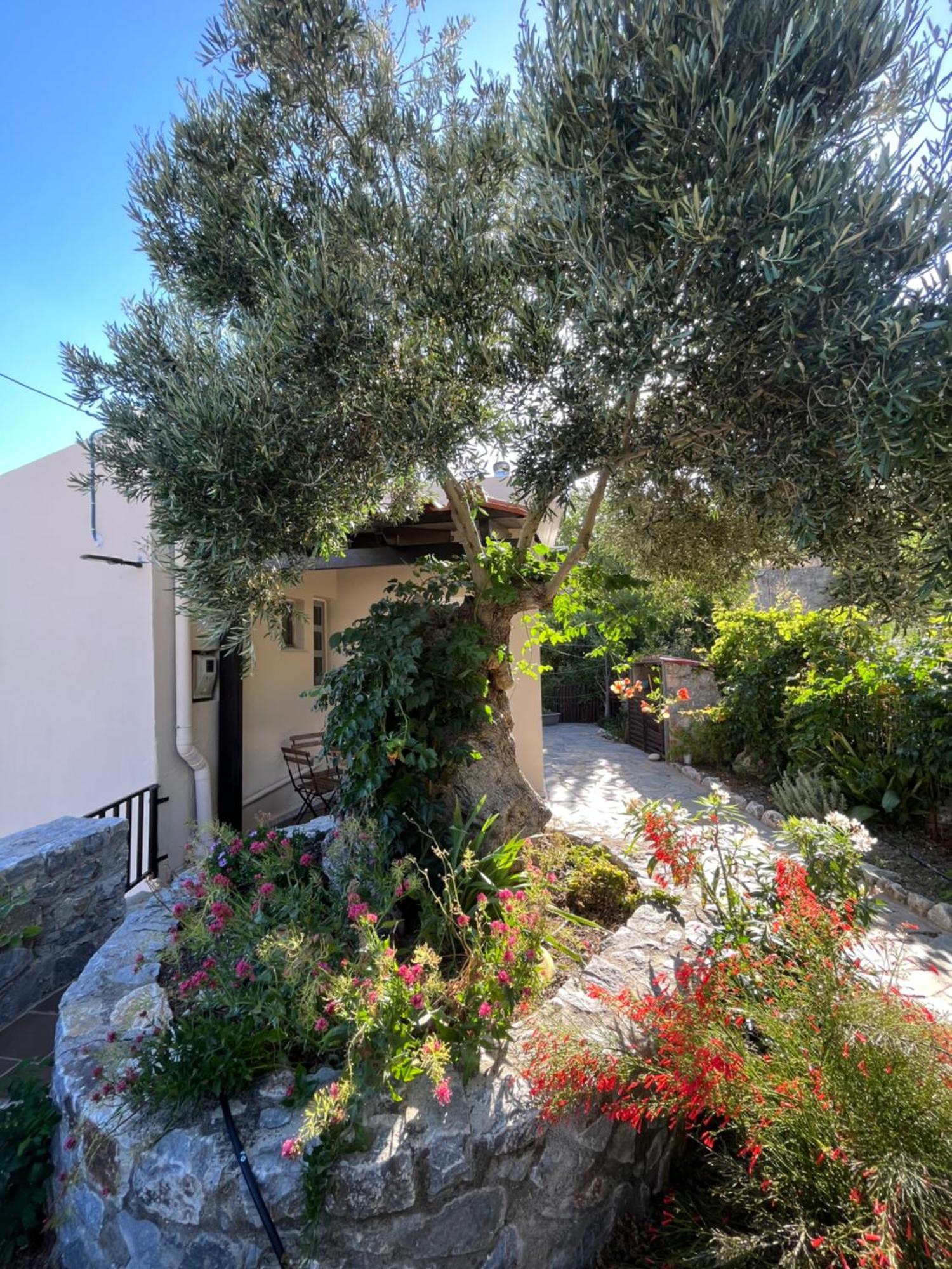 Villa Petasos House - Garden - Sea View Sellía Esterno foto